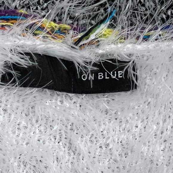 ON BLUE cardigan style open front sweater - Picture 8 of 12